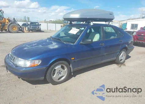 1998 Saab 900 S z USA, uszkodzony, nr VIN YS3DD55B7W2015355